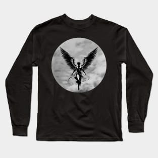 Archangel Gabriel: Majestic and Mysterious Long Sleeve T-Shirt